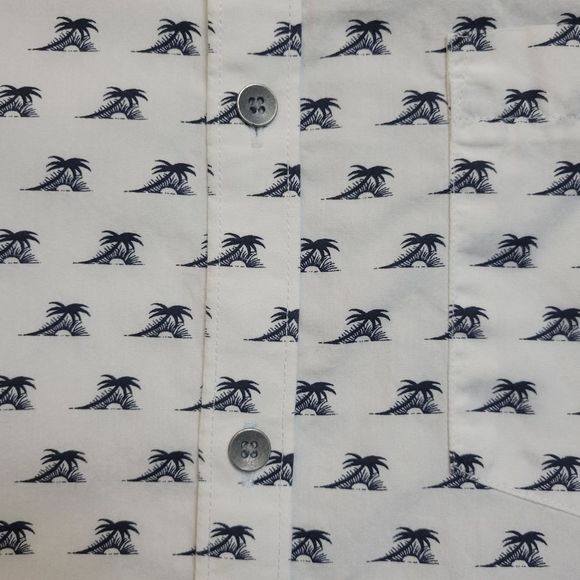 Kenneth Cole Reaction Printed Button-up - Picture 2 of 5